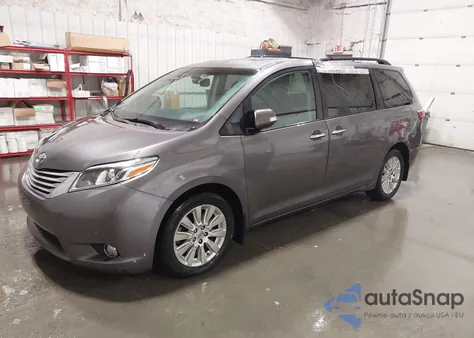 2015 Toyota Sienna Limited Premium 7 Passenger from USA, damaged, VIN 5TDDK3DC3FS112279